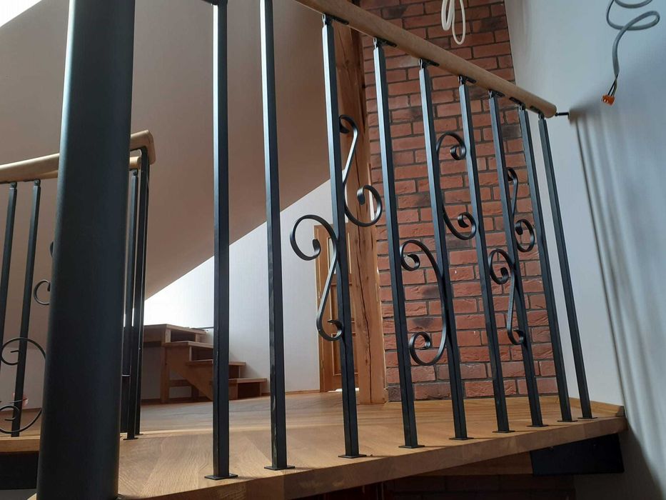 Schody Kręcone Spiralne DUDA Model OSLO KUTE 110 cm