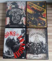 Sons of Anarchy Synowie Anarchi 4 sezony dvd