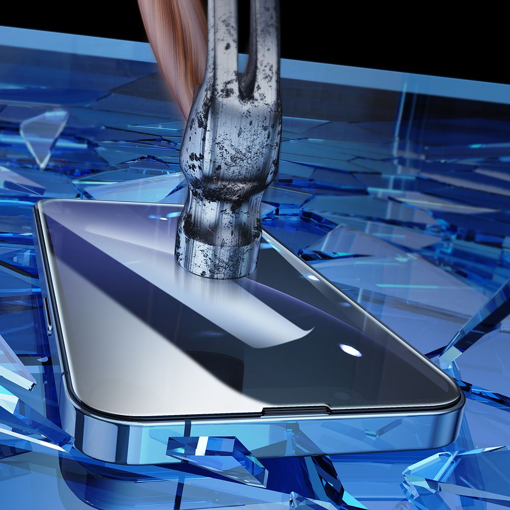 Szkło hartowane do iPhone 14 Pro ze stelażem montażowym