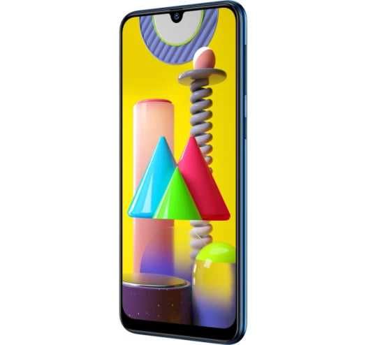 Смартфон Samsung Galaxy M31 6/128GB Blue 2SIM 6.4" 64Мп 4К NFC 6000мАч