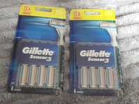 Nowe nożyki Gillette sensor 3 8sztuk wkladow nożyk orginal