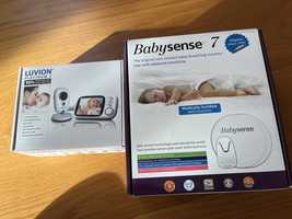 Monitor oddechu babysense 7 elektroniczna niania Luvion Platinim 3