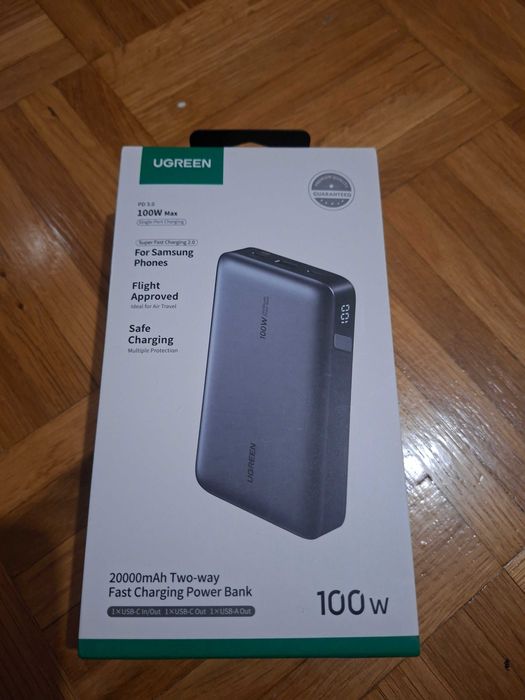 Powerbank Ugreen Pb720  Pd 100W 20 000 Mah