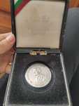 MÁRIO SOARES Presidente da República 1991 - medalha em prata