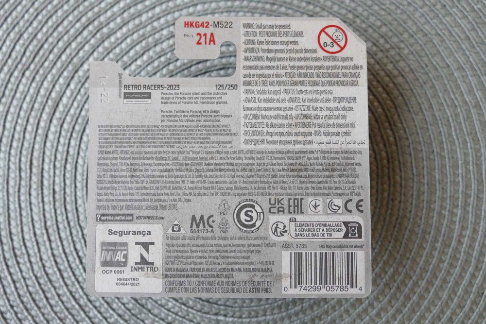 Hot Wheels autko "Resorak" PORSCHE 911 CARRERA RS 2.7 edycja 2023r.