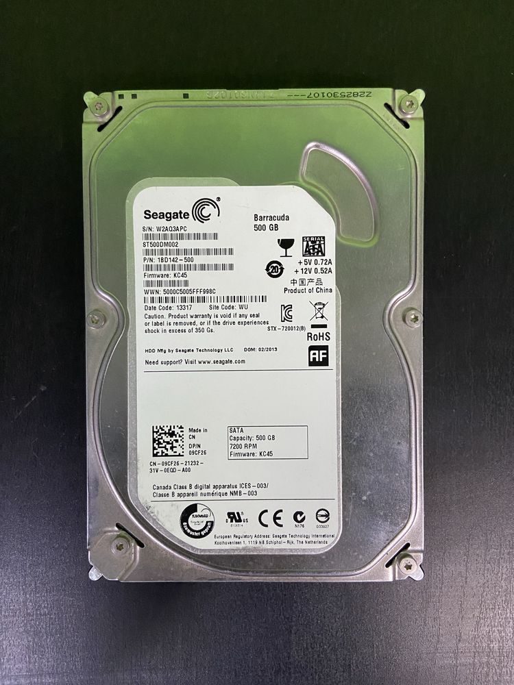 Жорсткий диск “Seagate” 3.5 Barracuda 500Gb (ST500DM002)