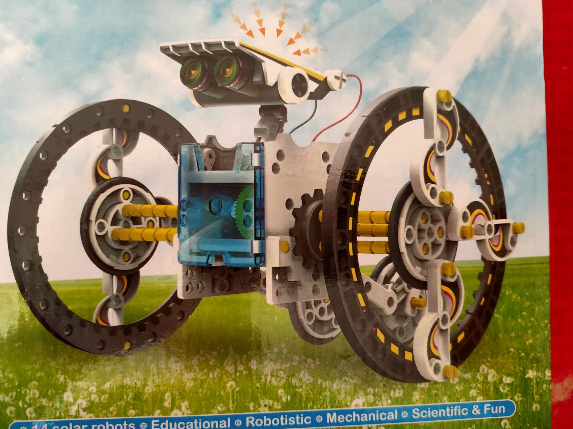 14 in 1 solarny robot edukacyjny dla dzieci powyżej 10 lat