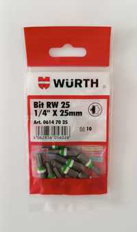 Bit WURTH RW 25 1/4"*25mm