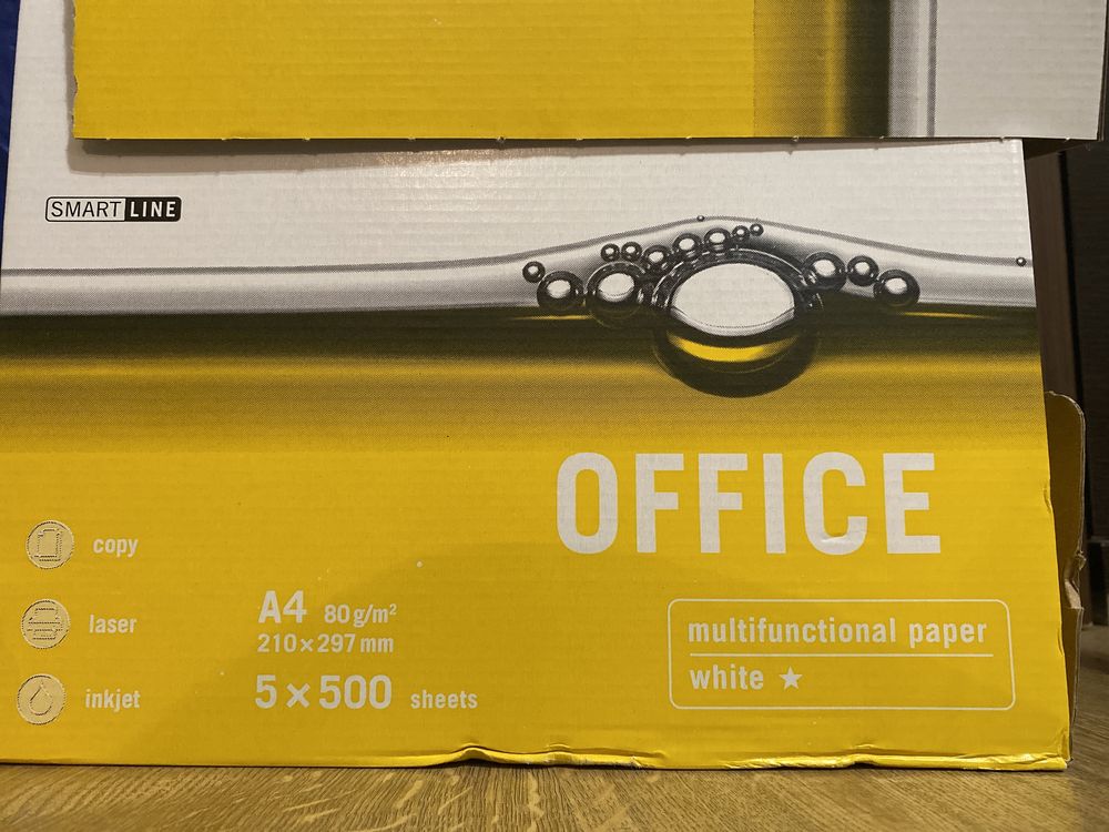 Papier biurowy A4 80g/m2 ryza 500 szt. (30zł)