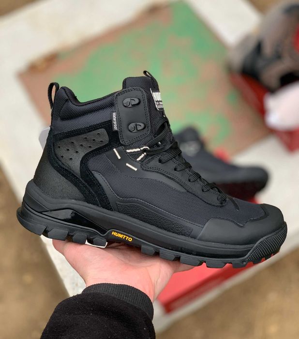 Чоловічі термо кросівки Humtto чорні 41-46, водовідштовхувальні