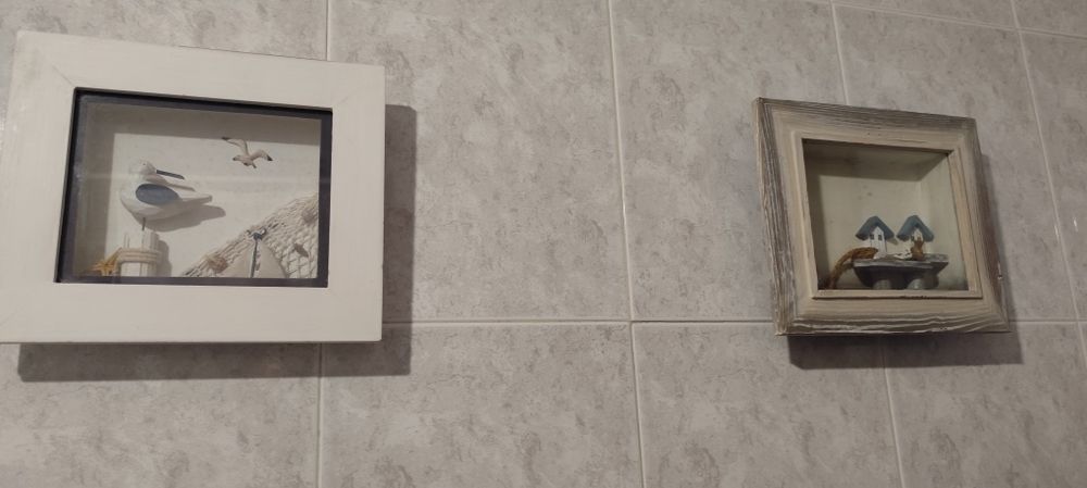 Quadros e figuras de decoração