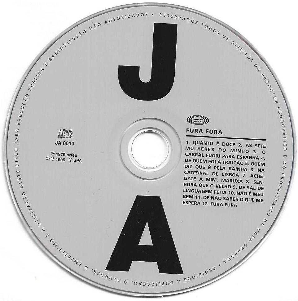 José Afonso	- - - - -		Fura Fura	- - - - -	CD