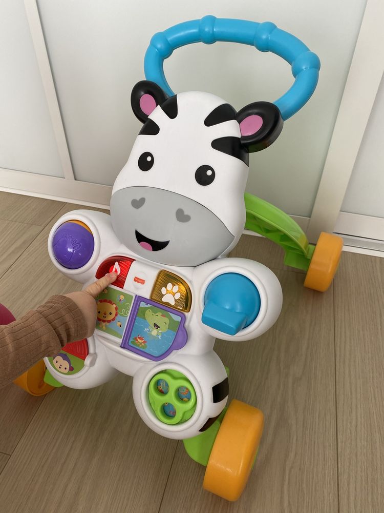 Інтерактивні ходунки Fisher-Price Зебра