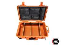 Peli 1510 skrzynia z przegródkami + organizer wieczka / Faktura
