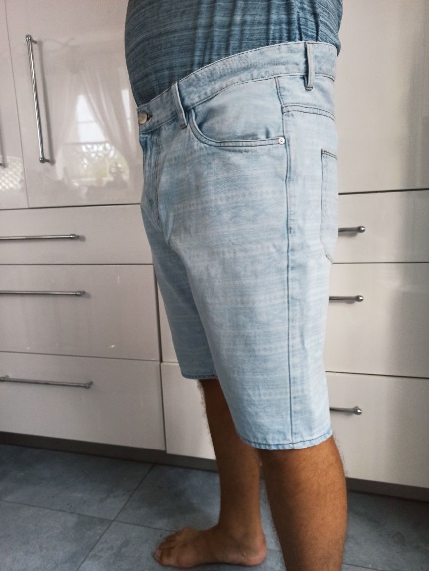 Sg Dżinsowe krótkie spodenki męskie XL , XXL  Bermudy męskie XL  XX