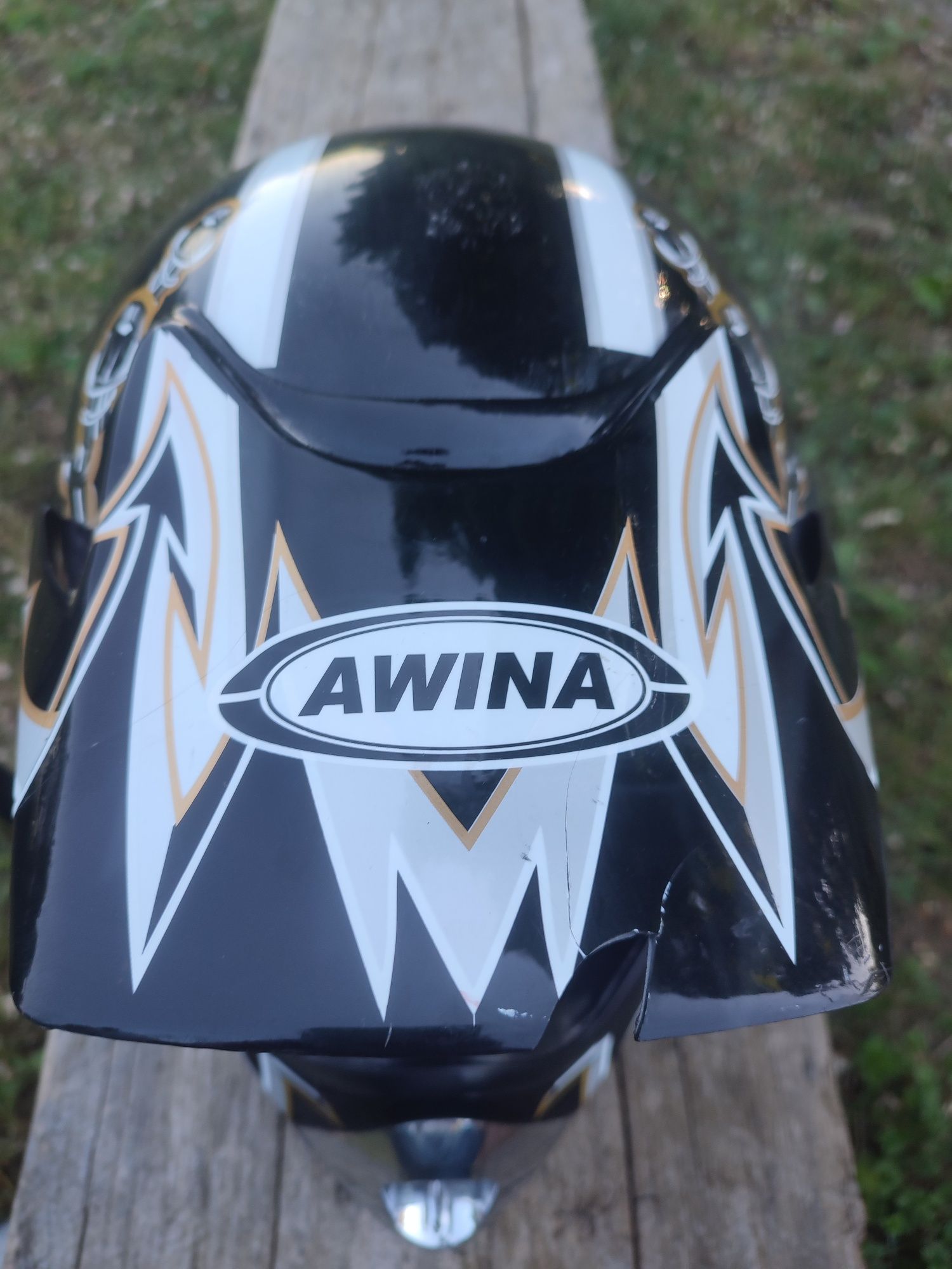 kask crossowy awina