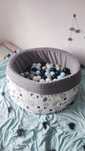 Suchy basen z kulkami 90x40