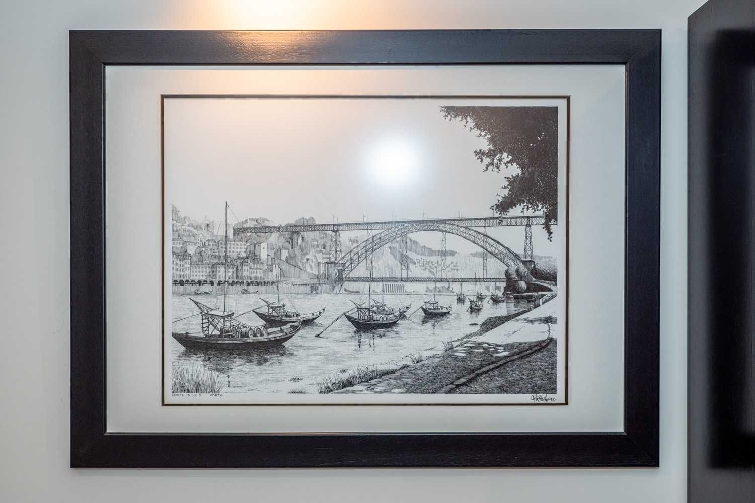 Serigrafias Ponte São Luís (Porto) e Mosteiro dos Jerónimos (Lisboa)