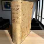 Łacina starodruk 1730 rok