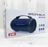 Портативная колонка grunhelm gw-311-bl