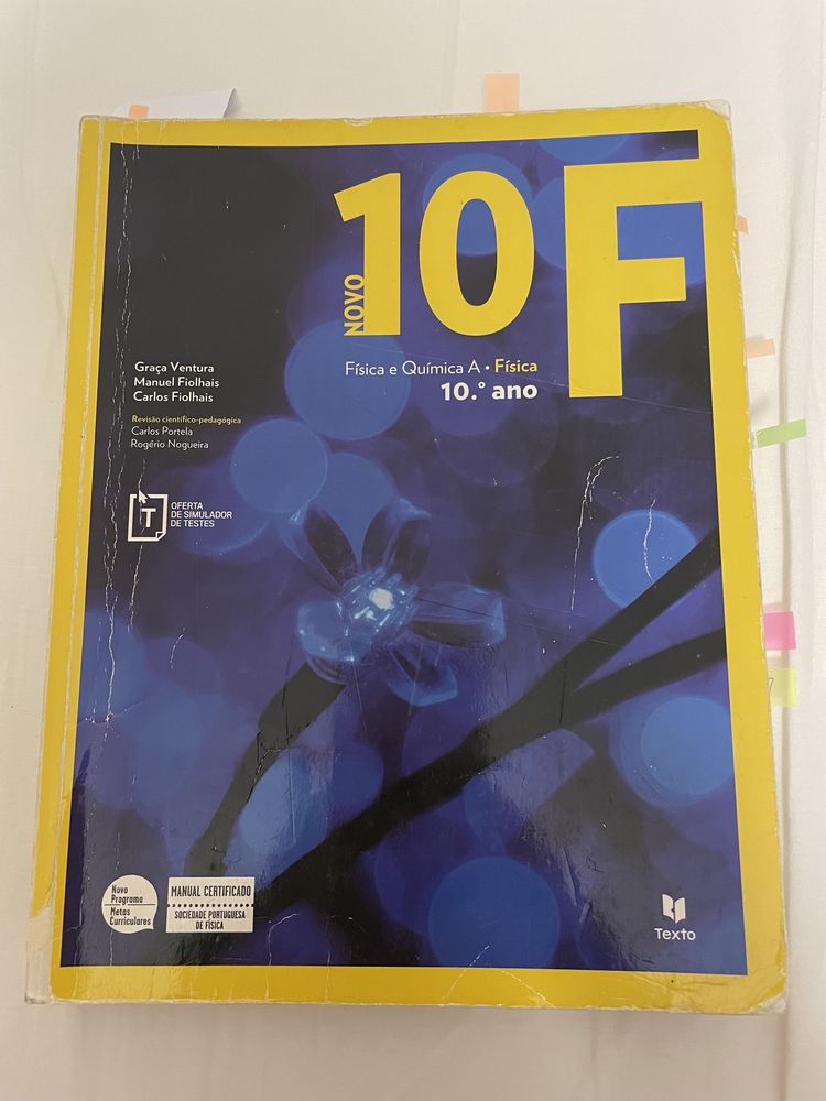 Livro Novo 10F e 10Q física e química