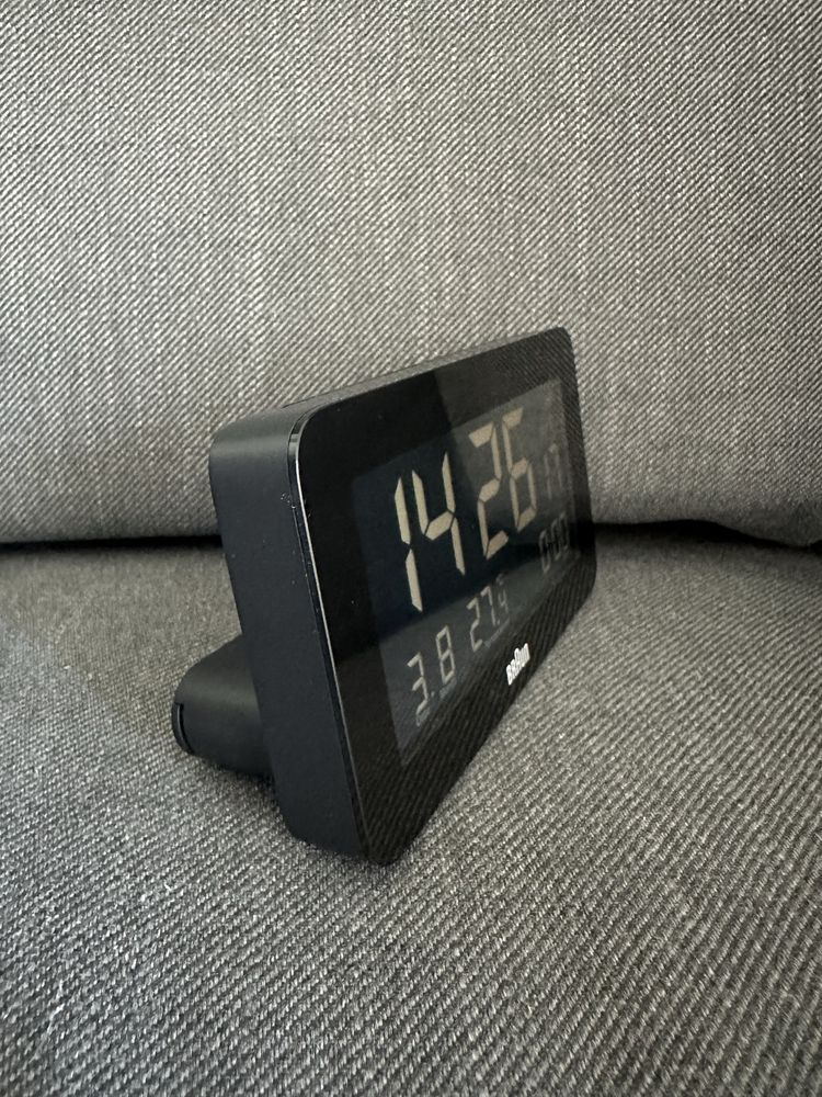 Braun BC10B-DCF - zegar, budzik cyfrowy sterowany radiowo
