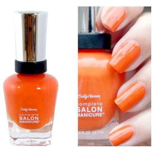 Sally Hansen Lakier Salon Complete Manicure On The Mango Nr 844