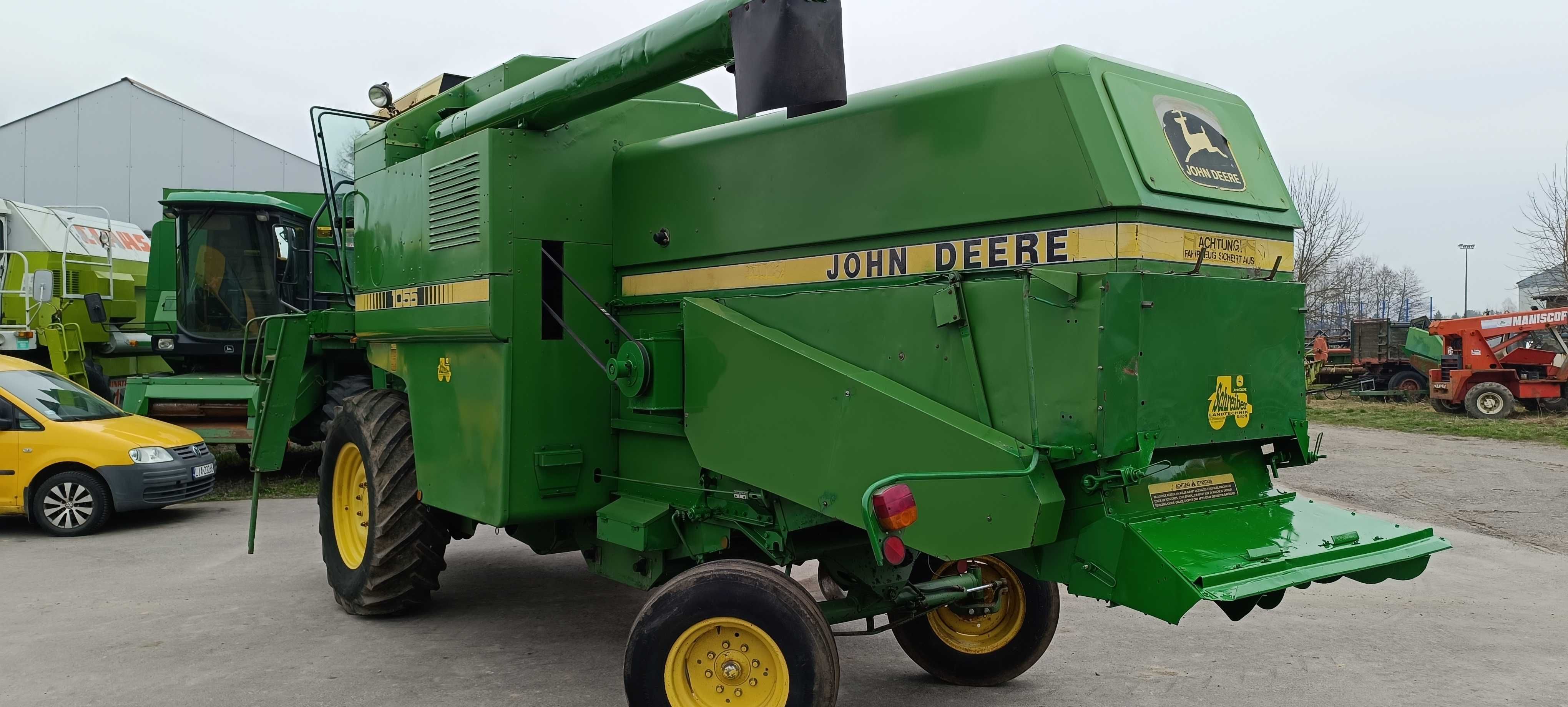 John Deere 1055 heder 3,0m z Niemiec