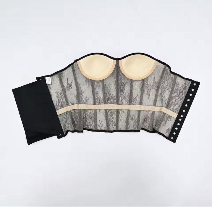 Корсет мережевний без бретельок