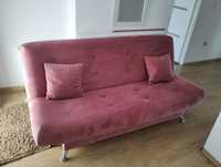 Sofa Viola Black Red White z funkcją spania stan bardzo dobry