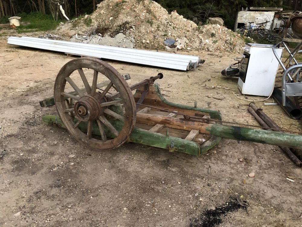 Carro de bois em bom estado