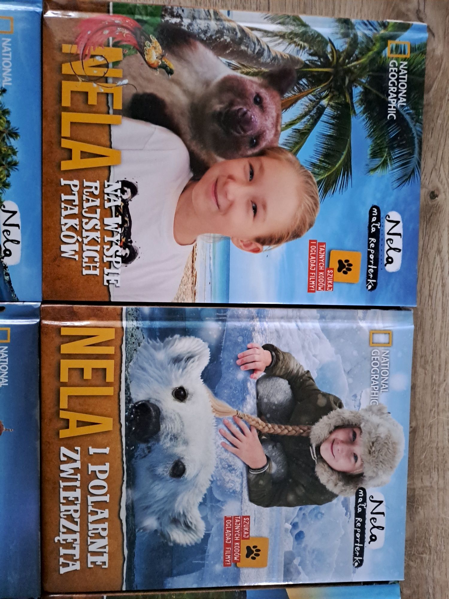 Zestaw książek "Nela, mała reporterka."