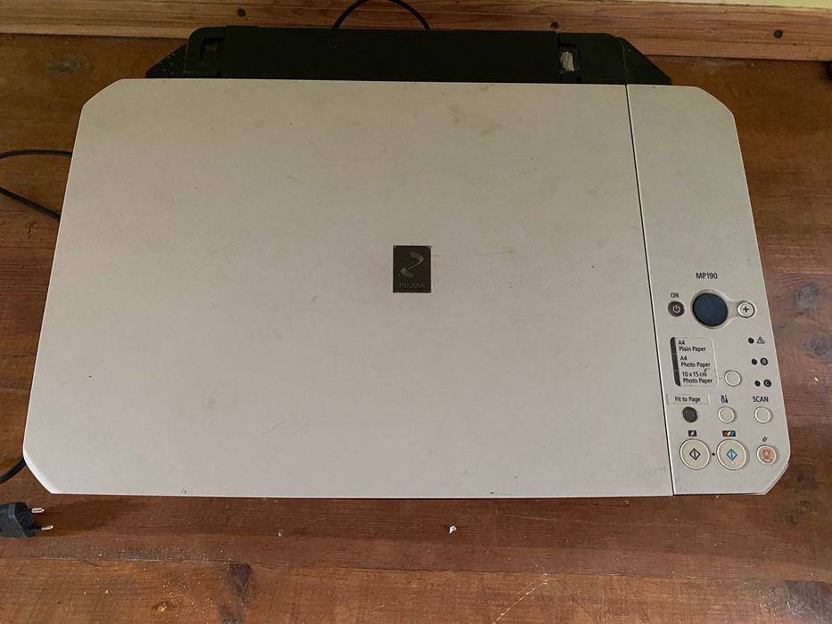Цифровой фотопринтер-сканер Canon PIXMA MP190 цветной струйный USB