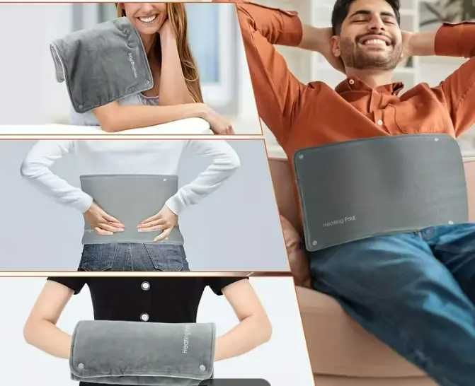 Электрогрелка -трансформер USB 30×50см  с подогревом от повербанка