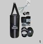 Saco de boxe com conjunto completo