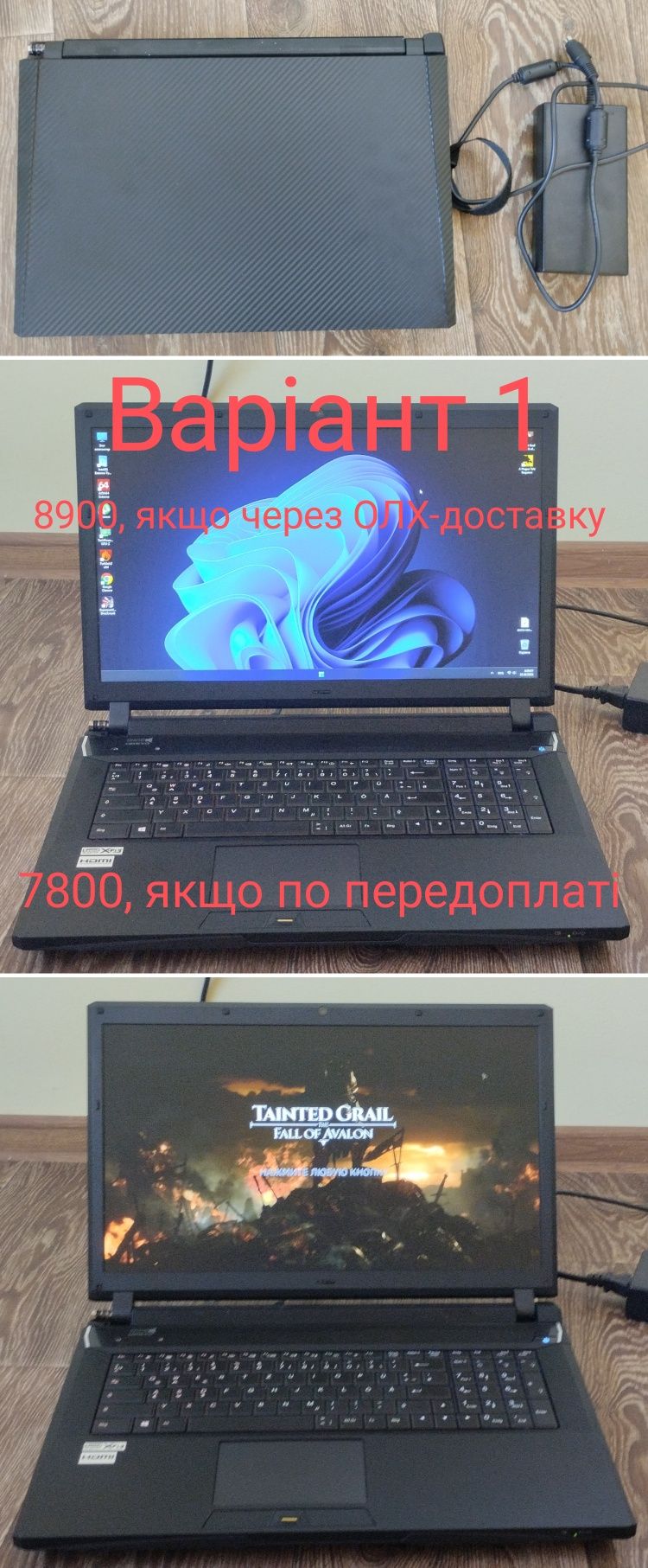 Clevo P177SM-A/ 17,3"/ 4GB GDDR5 AMD, NVIDIA/ 16GB DDR3/ 240GB SSD