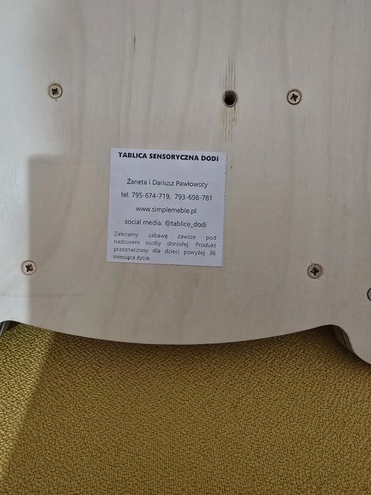 Tablica manipulacyjna sensoryczna Dodi Małpka Classic
