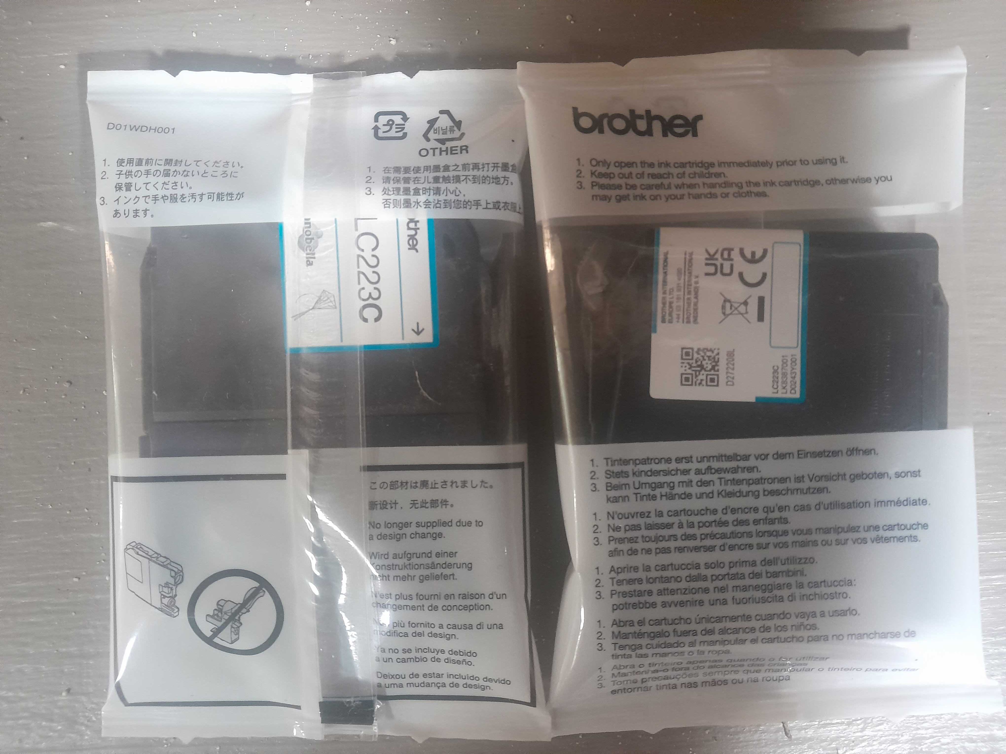 Cartuchos de tinta-Brother
