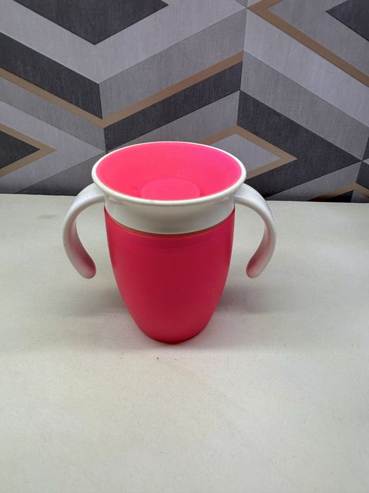 Чашка непроливайка "Miracle 360", 207мл. (рожева) ,Munchkin