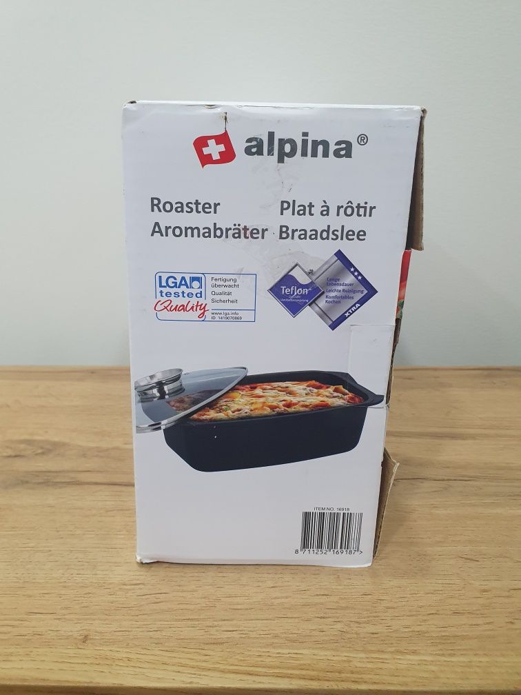 Brytfanna Alpina z pokrywką 5.5l Nowa