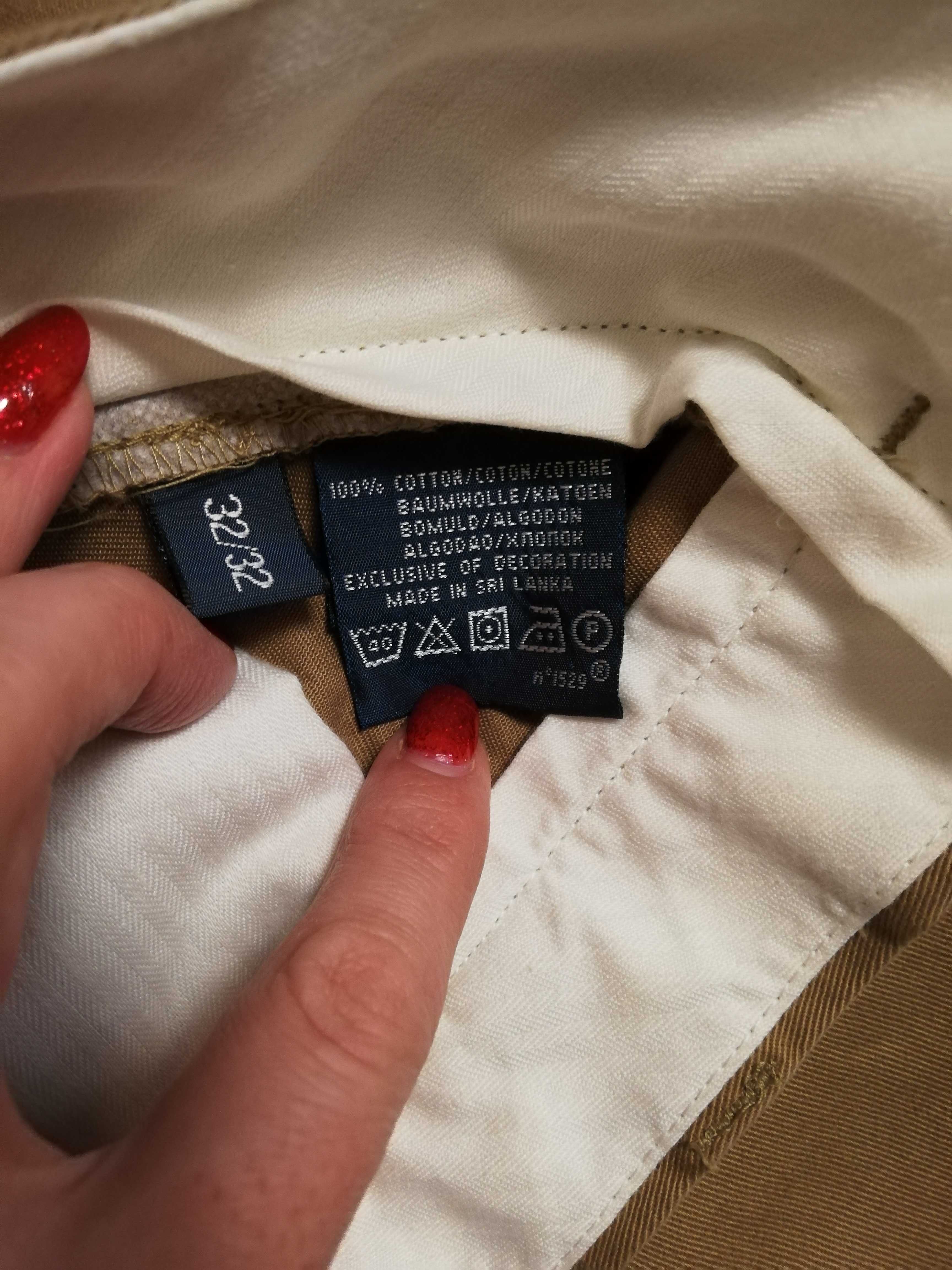 spodnie Polo by Ralph Lauren nowe z metkami 32x32 brąz