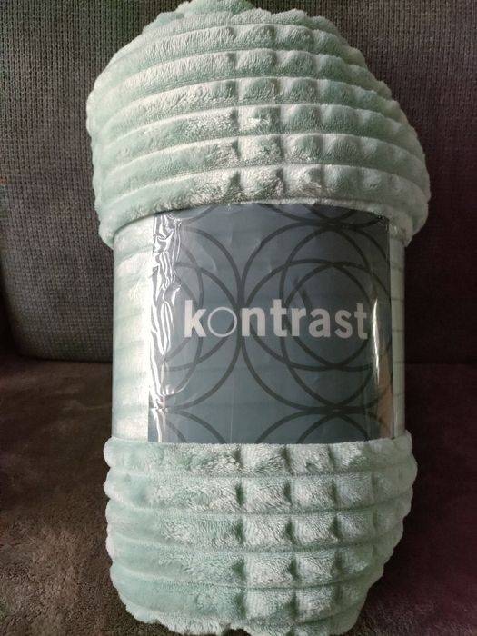 Miętowy koc 150 x 200cm