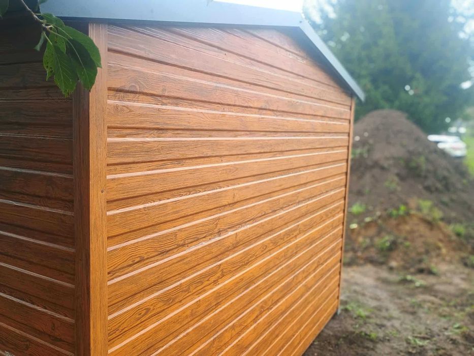 Domek narzędziowy, domek ogrodowy schowek na narzędzia garaż blaszany