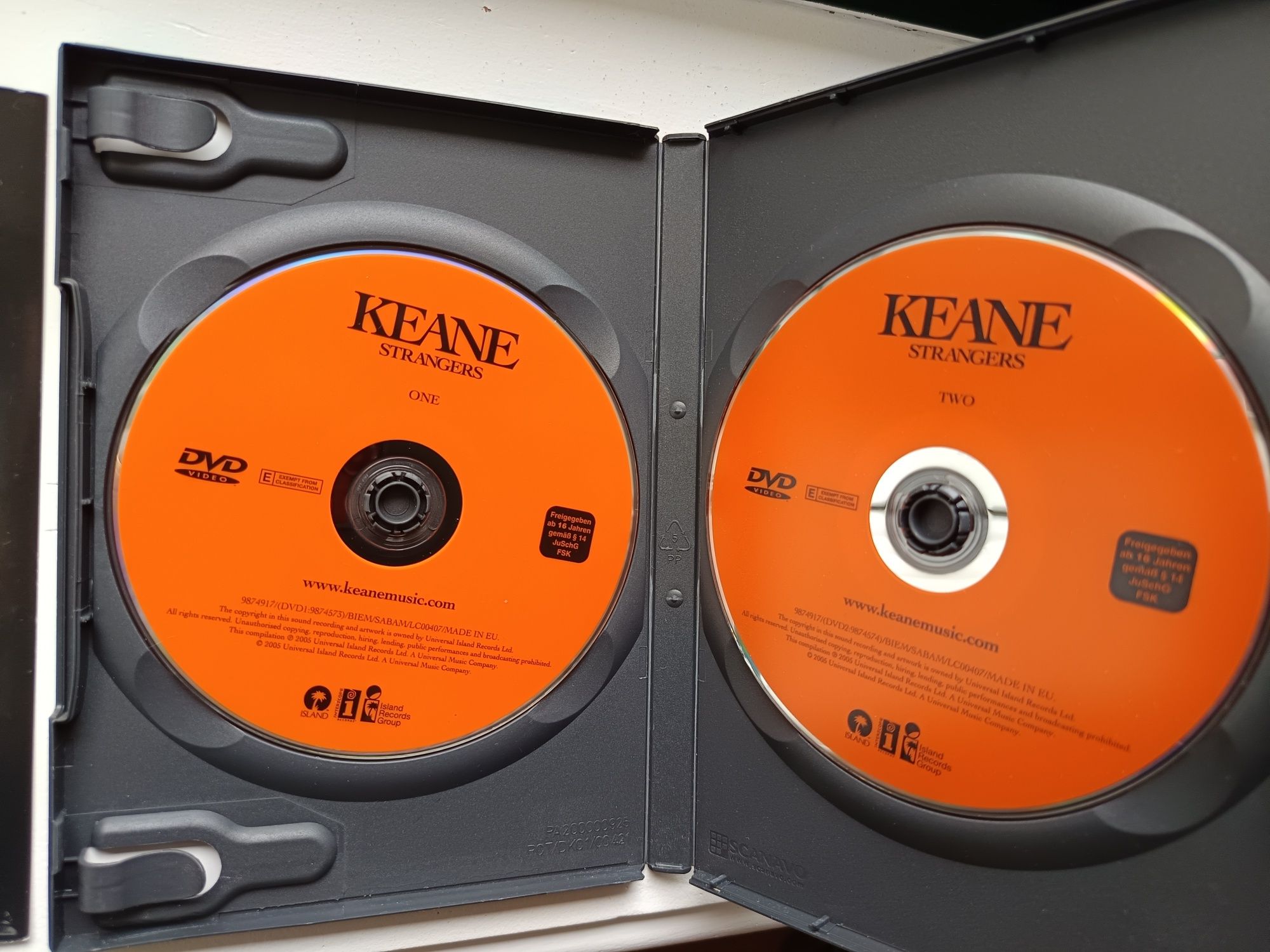 DVD edição 2 DVDs Keane