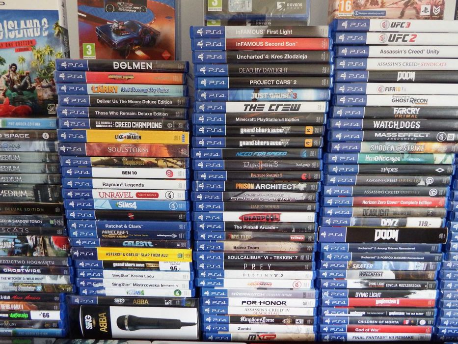 GRY PS4 PS5 GOSTYNIN Płock Kutno MEGA WYBÓR zobacz koniecznie