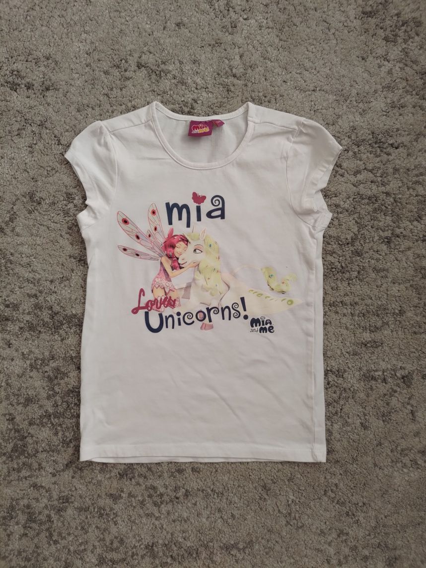 Bluzka t-shirt MIA I JA r. 128