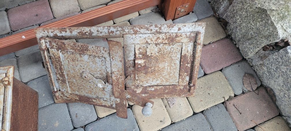 Drzwiczki akcesoria Zduńskie do pieca kaflowego Grill