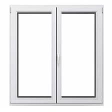 Okno PCV Aluplast dwuskrzydlowe dwuszybowe 2007x1450mm