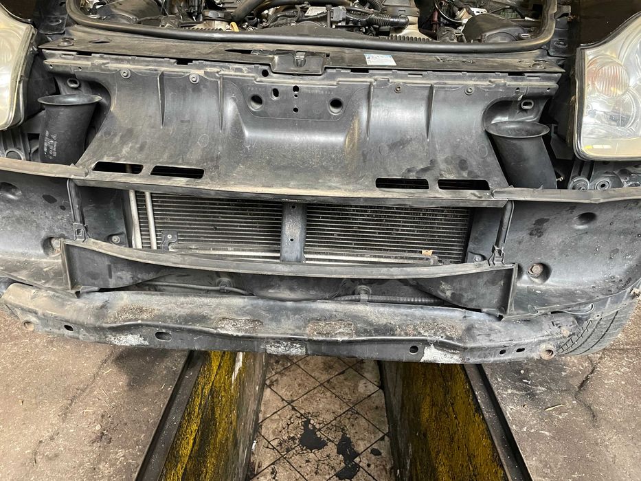 Porsche Cayenne zderzak przód kratki wlot łapacz Halogen spryskiwacz