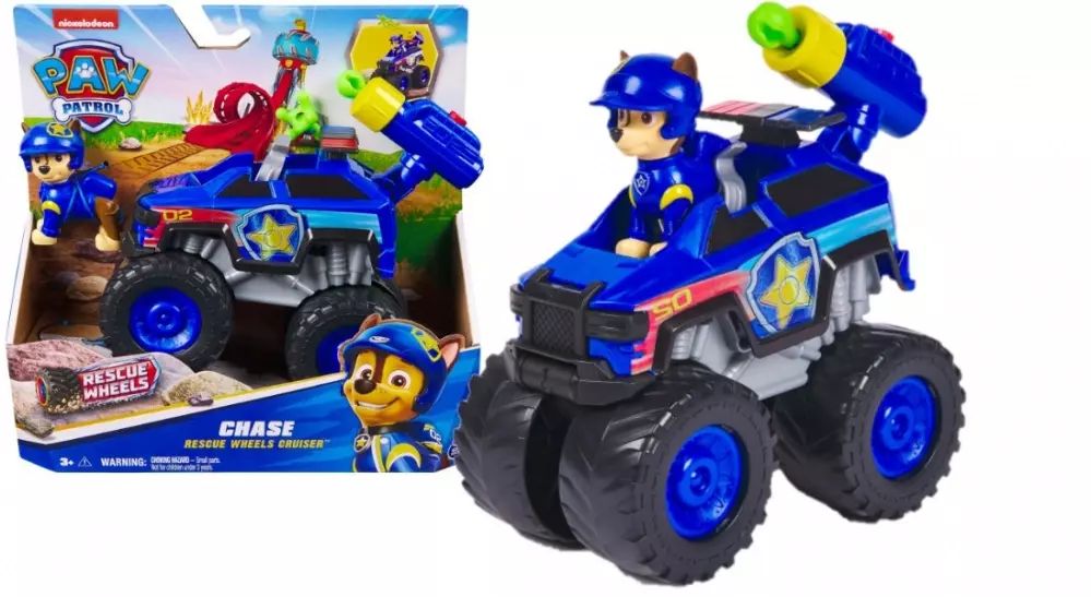 Psi Patrol. Rescue Wheels. Pojazd Chase'a